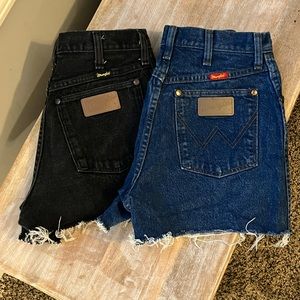 Wrangler Jean Cutoffs
